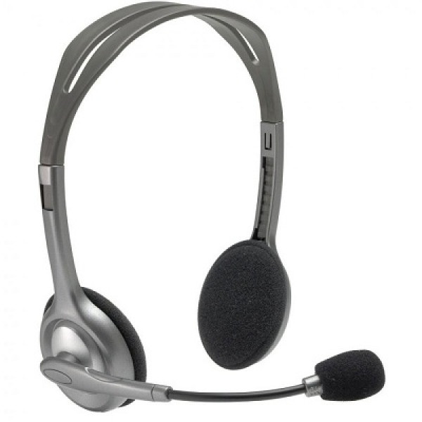Casti Logitech Stereo H110, Frecventa Casti: 20 - 20,000 Hz, Frecventa Microfon: 100 - 16,000 Hz, 2 x mufa 3.5mm, 1.8m